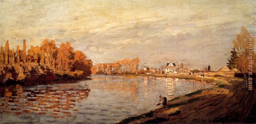 Claude Monet The Seine At Argenteuil I